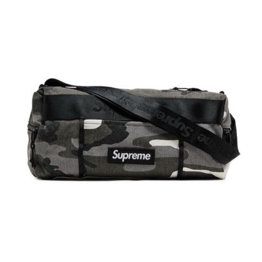 Supreme Snow Camo mini duffle bag